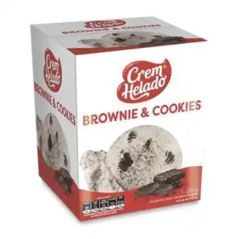 Makro Helado crem helado brownie & cookies 5l oferta