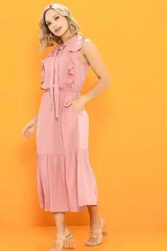 RAGGED Vestido resort tropico oferta