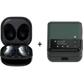Linio Audífonos samsung galaxy buds live black + case protección oferta