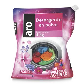 Makro Detergente polvo aro floral 4kg oferta