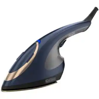 Linio Plancha y vaporizadora de ropa black decker hgs500 azul oferta