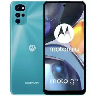 Linio Celular motorola g22 128gb / 4ram / 50mpx azul + forro oferta
