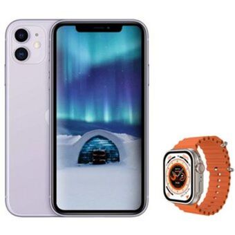 Linio Apple iphone 11 128gb - púrpura + smartwatch jds8u oferta