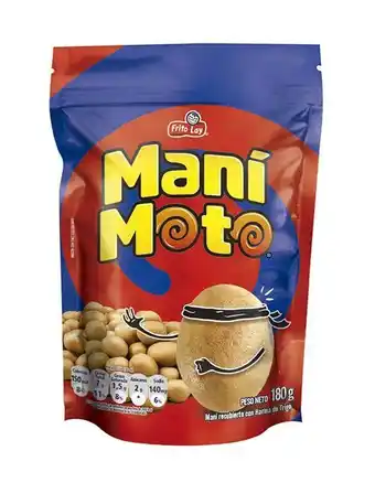 Superdroguería Olímpica Maní moto frito lay natural 180 g oferta