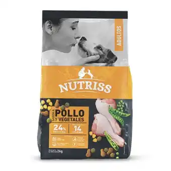 Makro Nutriss adultos pollo y vegetales 2kg oferta