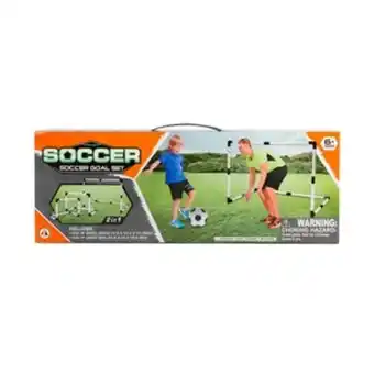 Alkosto Set arcos fútbol con balón e inflador oferta