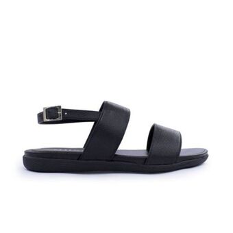 Mussi Sandalia plana de cuero colibri oferta