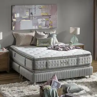 Muebles Jamar Colchón king infinit doble pillow top zabra (garantía 20 años) oferta