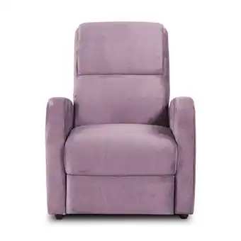 Muebles Jamar Silla reclinable bruce velvet guava oferta