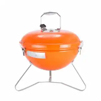 Alkosto Bbq a carbón free home con tapa 37 x 45 cm oferta