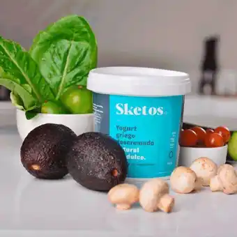 Merqueo Yogurt griego natural sketos 900 gr oferta