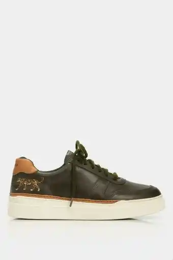 Vélez Tenis de cuero para hombre pasos ancestrales colección encanto verde oferta