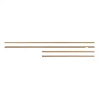 Marco moderno caoba 65"