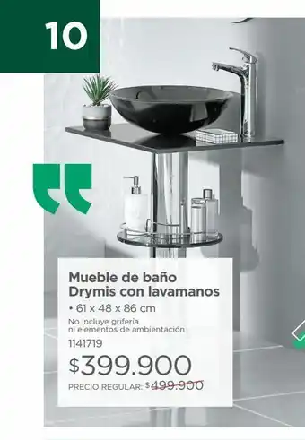 Easy Mueble de baño drymis con lavamanos oferta