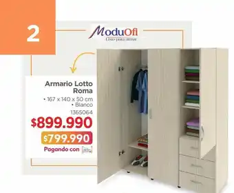 Easy Armario lotto roma oferta