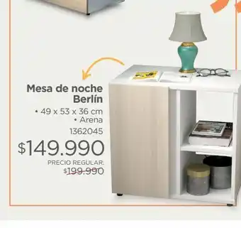 Easy Mesa de noche berlin oferta