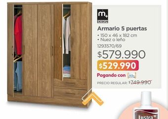 Easy Armario 5 puertas oferta
