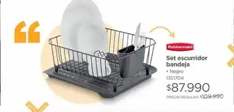 Easy Set escurridor bandeja oferta