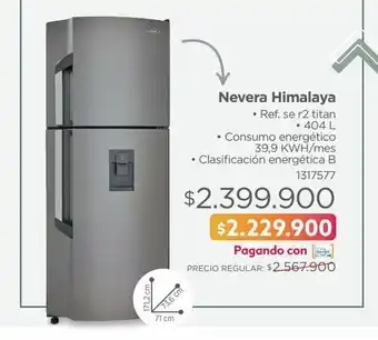 Easy Nevera himalaya oferta