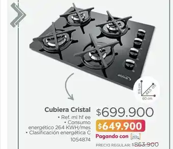 Easy Cubierta cristal oferta