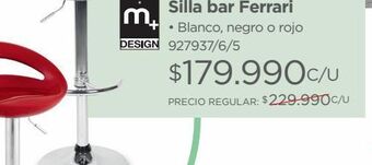 Easy Silla bar ferrari oferta