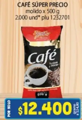 Colsubsidio Café Súper Precio Molido 500g oferta