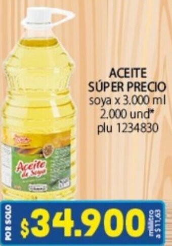 Colsubsidio Aceite Súper Precio 3000ml oferta