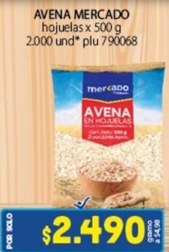 Colsubsidio Avena Mercado 500g oferta