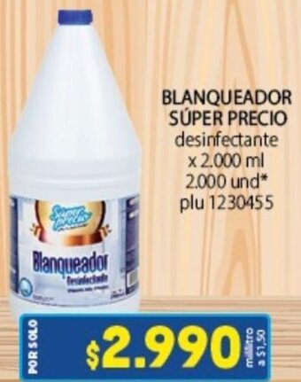 Colsubsidio Blanqueador Súper Precio 2000ml oferta