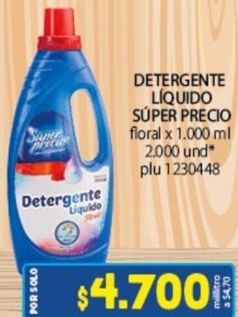 Colsubsidio Detergente Líquido Súper Precio 1000ml oferta