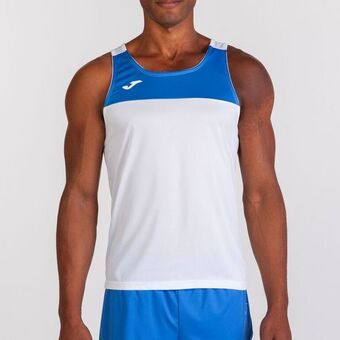 Joma Camiseta sin mangas hombre race blanco royal oferta