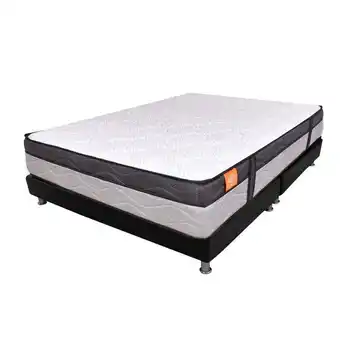 Alkosto Combo colchón romance relax air experience doble + base cama oferta