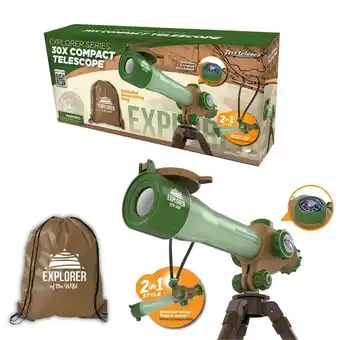 Alkosto Telescopio explorer series - 30x verde telescience oferta