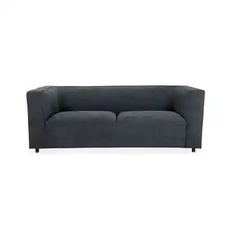 Tugó Sofa california 3.5 puestos tela falcon gris pata negra oferta