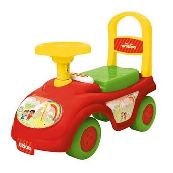 Alkosto Carrito paseador rojo happy line oferta