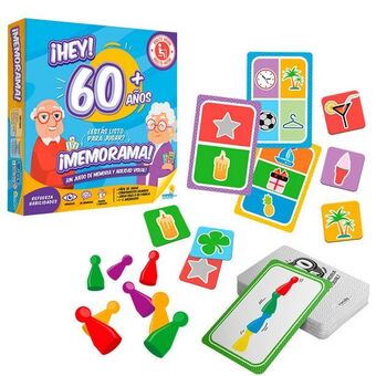 Alkosto Juego de mesa memorama ronda 60+ oferta