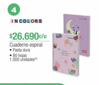 Jumbo Cuaderno espiral oferta