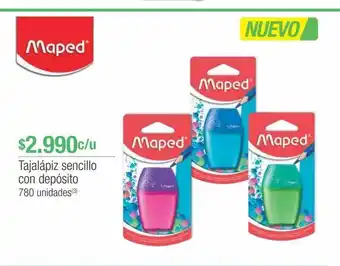 Jumbo Tajalápiz sencillo con depósito oferta