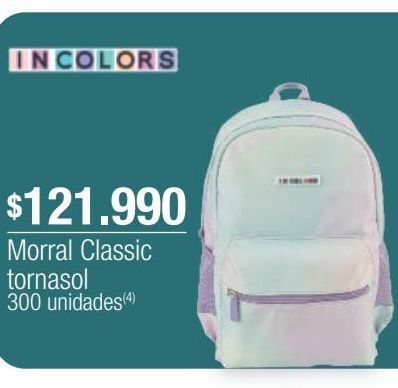 Morral tornasol best sale