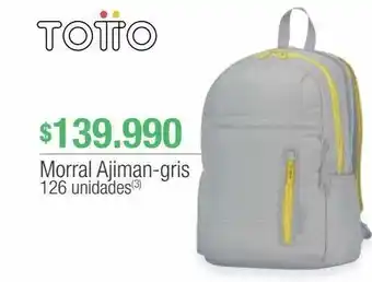 Jumbo Morral ajiman-gris oferta