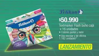 Jumbo Textmarker flash buho caja x 16 unidades oferta
