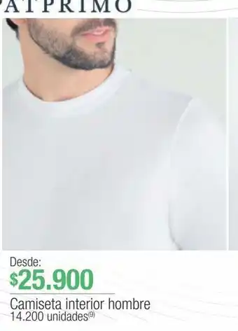 Jumbo Camiseta interior hombre oferta