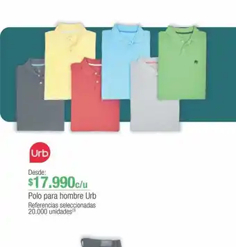 Jumbo Polo para hombre urb oferta