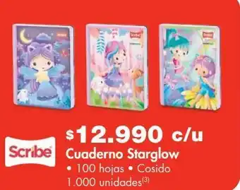 Metro Cuaderno starglow • 100 hojas • cosido oferta