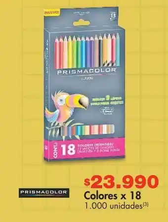 Metro Colores x 18 oferta