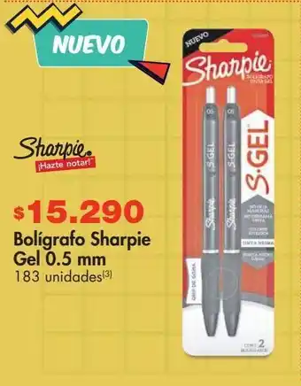 Metro Bolígrafo sharpie gel 0.5 mm oferta