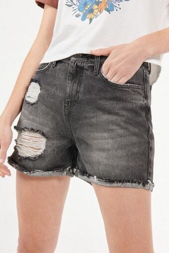 Koaj Short denim tiro alto oferta