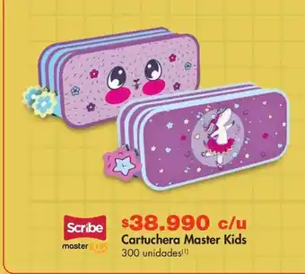 Metro Cartuchera master kids oferta