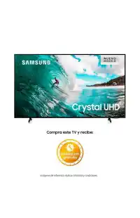 Claro Tv samsung 55" led uhd4k smart tv un55bu80 oferta