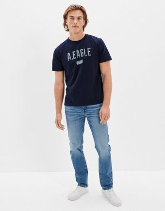 American Eagle Camiseta gráfica ae ultra suave oferta